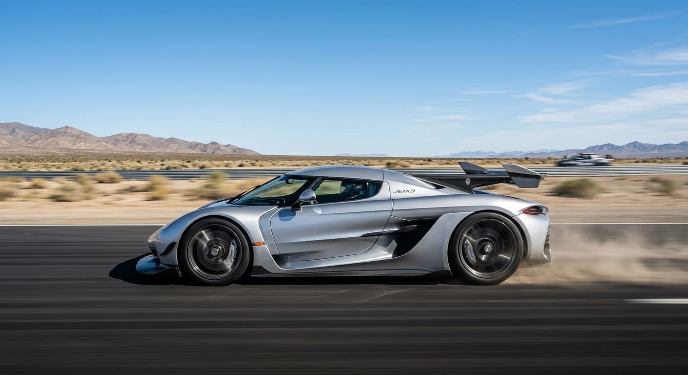 Inside the Jesko's 25.21-second 0-400-0 km/h record
