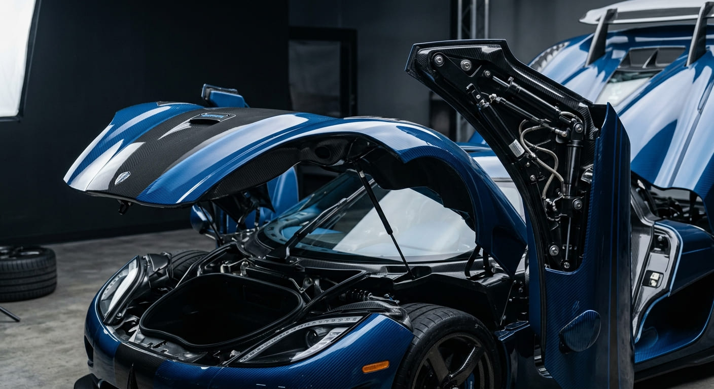 Autoskin, explained: the Regera's fully automated body